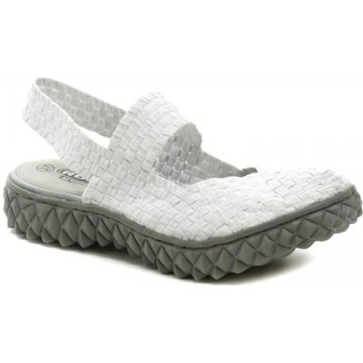 Rock Spring Over sandal bílo stříbrná – Sleviste.cz