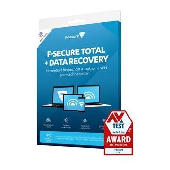F-Secure TOTAL Data Recovery 5 lic. 2 roky (FCFTBR2N005X0)