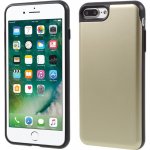 Pouzdro Mercury Sky Slide Apple iPhone 7 / 8 - prostor platební karty - plastové / gumové - černé / zlaté – Hledejceny.cz