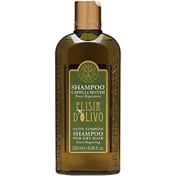 Erbario Toscano Elisir D'Olivo vlasový šampon s olivovým olejem 250 ml