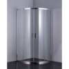 Sprchové kouty Hopa Barcelona Plus Čtvrtkruhový 90 cm, posuvné dveře, s vaničkou, Chrom / Transparent, OLBPAL90CCLM