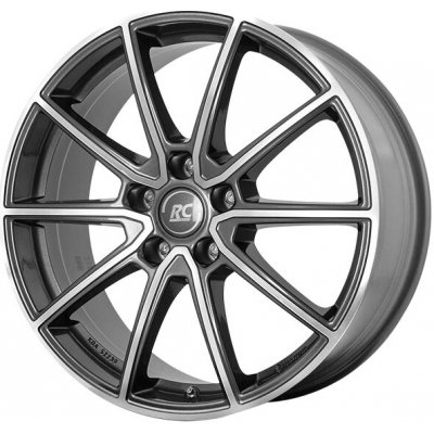 RC-DESIGN RC32 8x18 5x112 ET54 himalaya grey polished – Hledejceny.cz