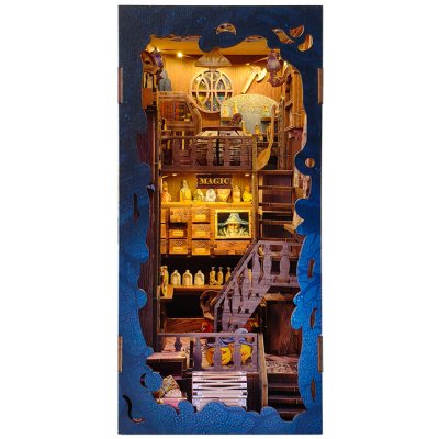 2Kids Toys 3D skládačka Zarážka na knihy Miniatura domečku Magická knihovna – Zbozi.Blesk.cz