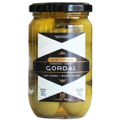 Torres Gordal olivy s peckou 280 g – Zboží Dáma