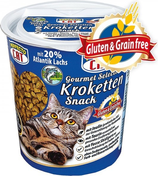 Perfecto Cat Kroketten Snack s atlantským lososem 125 g