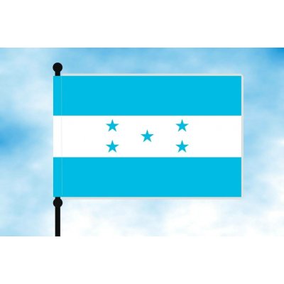 LIBEA, s.r.o. Honduras stolní vlaječka Uchycení: Dutinka (pro nasunutí) – Hledejceny.cz
