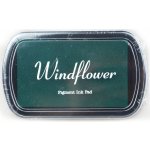 Windflower Razítkovací polštářek tmavě zelená – Zboží Mobilmania