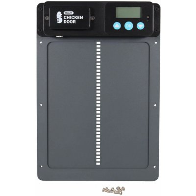 Fencee Automatická dvířka do kurníku, na baterie AA – Zboží Mobilmania