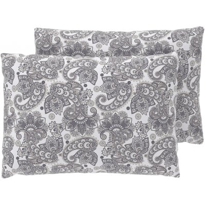 Livarno z mikrovláknitého saténu 2ks vzor 50 x 60 cm – Zboží Mobilmania