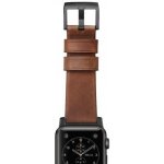 Nomad Modern kožený řemínek Apple Watch černý NM1A4RBM00 – Hledejceny.cz