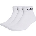 adidas C LIN ANKLE 3P-3 pack-WHITE/BLACK Bílá