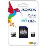 ADATA SDHC 32 GB UHS-I ASDH32GUICL10-R – Hledejceny.cz
