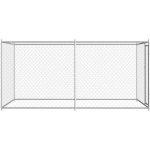 vidaXL Venkovní psí kotec 382 x 192 x 185 cm – Zboží Dáma