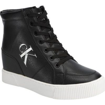 Calvin Klein sneakersy Jeans Hidden Wedge Cupsole Laceup YW0YW00771 black/silver – Zbozi.Blesk.cz