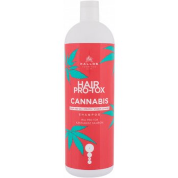 Kallos Hair Pro-Tox Cannabis šampon na vlasy s konopným olejem 1000 ml