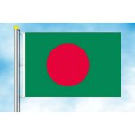 LIBEA, s.r.o. Vlajka Bangladéše Rozměr: 40×60 cm, Uchycení: Karabiny na stožár – Hledejceny.cz