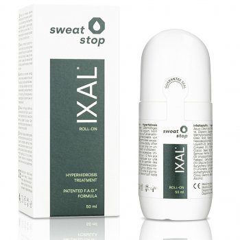 SweatStop IXAL roll-on pro dlouhodobé snížení pocení 50 ml