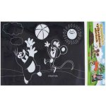 Škrabací Vyškrabovací obrázek Krtek A4 mix druhů 19x26cm – Zboží Dáma