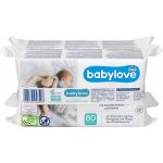 Babylove Sensitive vlhčené ubrousky 2 x 80 ks 160 ks – Hledejceny.cz