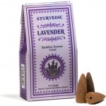 Ayurvedic Lavender backflow indické vonné františky tekoucí dým 10 ks – Zboží Mobilmania