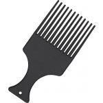 Sibel hřeben na kudrnaté vlasy/afro černý (8418551)