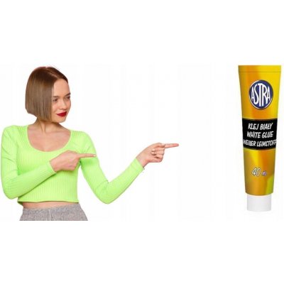 ASTRA Polotekuté bílé lepidlo na papír 45 ml – Zboží Dáma