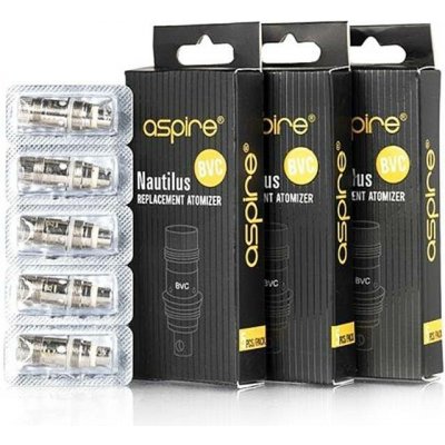 Aspire Nautilus BVC Coil 1.8 ohm 5 ks – Hledejceny.cz