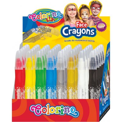 Patio Colorino na obličej pastelky balení 40 ks 298872 – Zboží Dáma