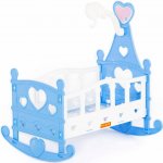 Polesie Kolébka pro panenky 62079 růžová – Zboží Dáma