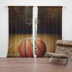 Sablio Závěs Basketball: 2ks 140x250cm – Hledejceny.cz
