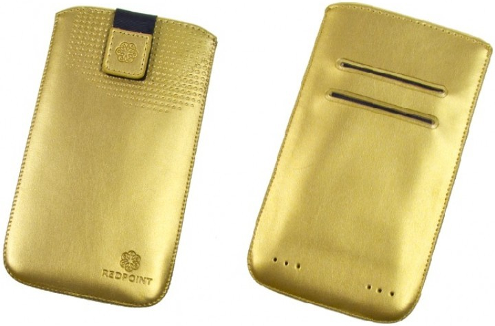 Pouzdro RedPoint Velvet Pocket Style 4XL zlaté