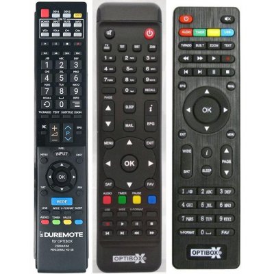 Dálkový ovladač General OPTIBOX MINI ZEBRA HD SE new plus TV control (mini TV)