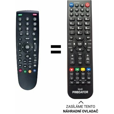 Dálkový ovladač Predátor Grundig Vision 2 – Hledejceny.cz