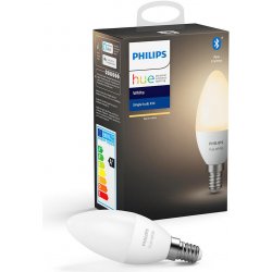 Philips Hue LED žárovka 1x5,5W E14 470lm 2700K White, Bluetooth, bílá