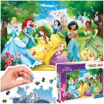 CLEMENTONI Disney princezny MAXI 60 dílků – Sleviste.cz