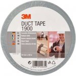 3M™ Duct Tape základní textilní páska 1900, stříbrná, 50 mm x 50 m v blistru – Zboží Mobilmania