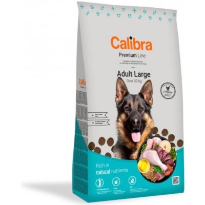 Calibra Dog Premium Line Adult Large 12kg NEW