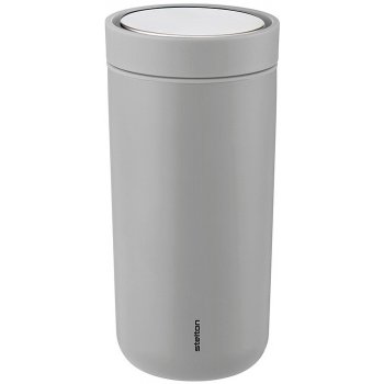 Stelton Termohrnek To Go Click soft light grey i:cons 0,34 l