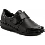 Axel Polobotky dámské černé kožené 1705 na široké chodidlo – Zboží Dáma