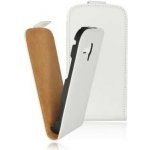 Pouzdro Forcell SLIM Flip Samsung i8160 Galaxy Ace 2 bílé – Hledejceny.cz