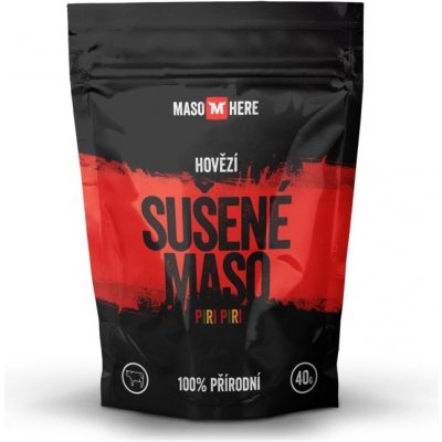 Maso Here Hovězí Piri Piri sušené maso 40 g – Zboží Dáma