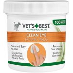 Čistící ubrousky na oči pro psy VET´S BEST 100 ks – Sleviste.cz
