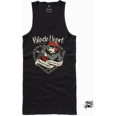 Black Heart BIKE GIRL Černá – Sleviste.cz
