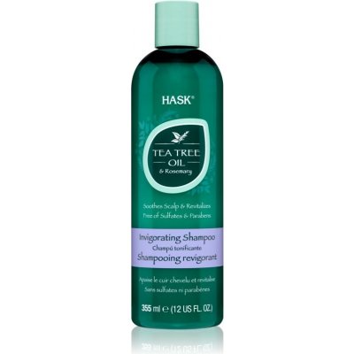 Hask Tea Tree Oil & Rosemary šampon pro suchou a svědící pokožku hlavy 355 ml