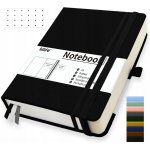 Notes A5 černý – Zboží Dáma