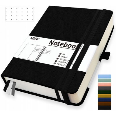 Notes A5 černý – Zboží Dáma
