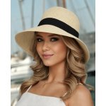 Krumlovanka dámský letní nemačkavý klobouk Cloche P-12628 béžová – Zboží Dáma