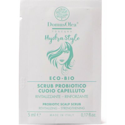 Domus Olea Toscana Scrub Probiotico Cuoio Capelluto Hydra Style Probiotický peeling na pokožku hlavy 5 ml – Hledejceny.cz
