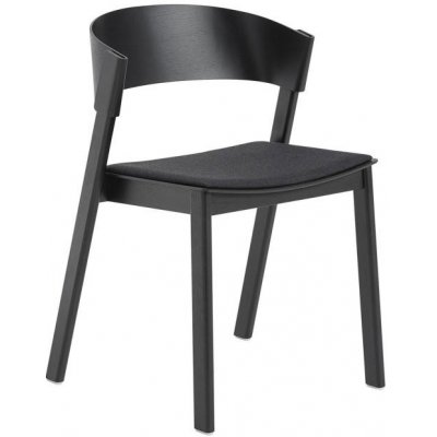 Muuto Cover Side Chair černá / Remix 183