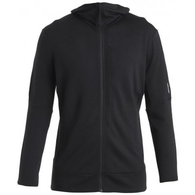 Icebreaker Mens Merino 260 Quantum IV LS Zip Hoodie black – Zbozi.Blesk.cz